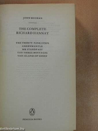 The Complete Richard Hannay