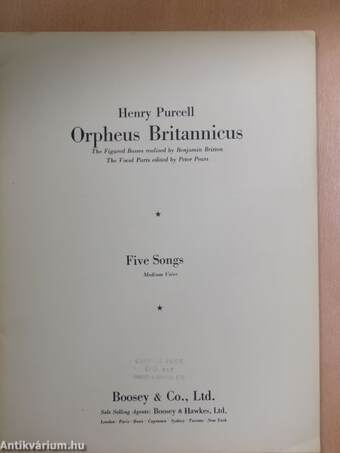 Orpheus Britannicus