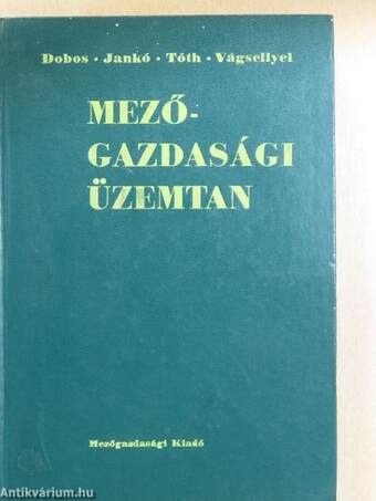 Mezőgazdasági üzemtan