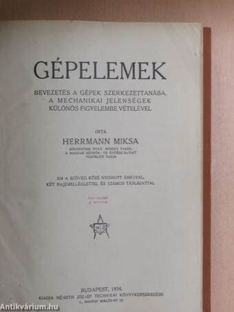 Gépelemek