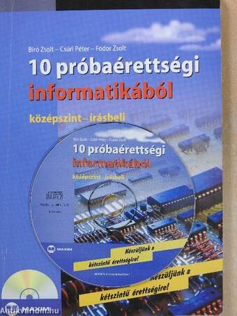 10 próbaérettségi informatikából - CD-vel