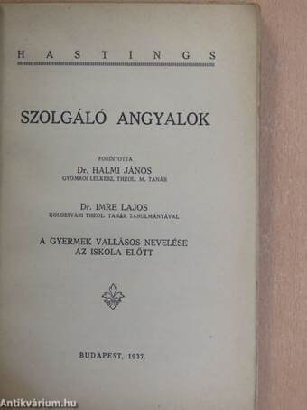 Szolgáló angyalok