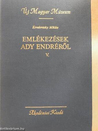 Emlékezések Ady Endréről V. (töredék)