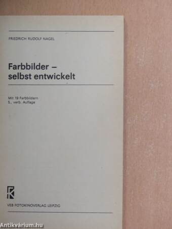 Farbbilder - selbst entwickelt