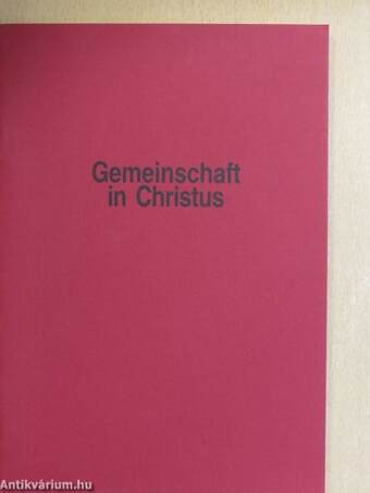 Gemeinschaft in Christus