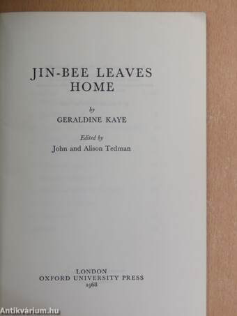 Jin-Bee Leaves Home