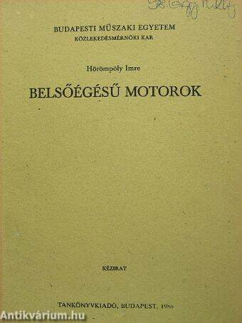 Belsőégésű motorok