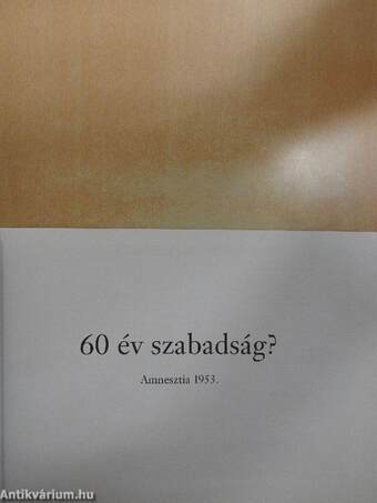 60 év szabadság?