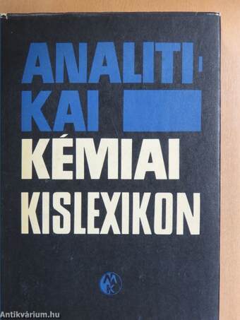 Analitikai kémiai kislexikon