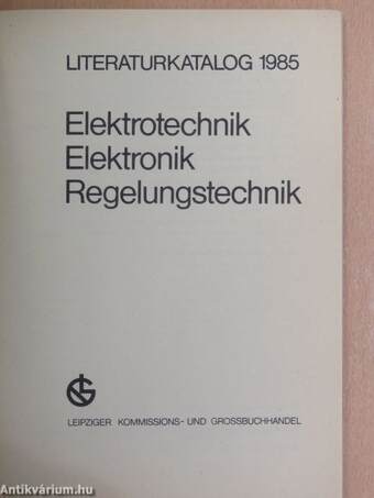 Elektrotechnik, Elektronik, Regelungstechnik