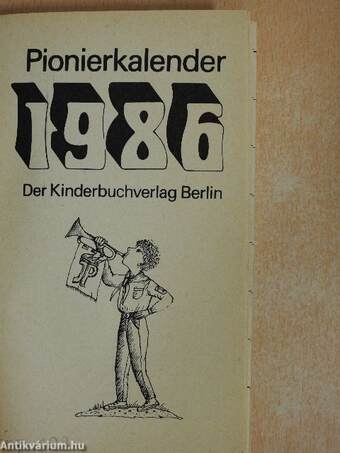 Pionierkalender 1986