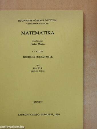 Matematika VII.