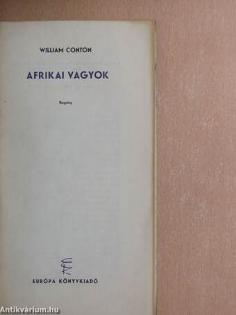 Afrikai vagyok