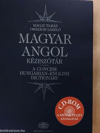 Magyar-angol kéziszótár - CD-vel