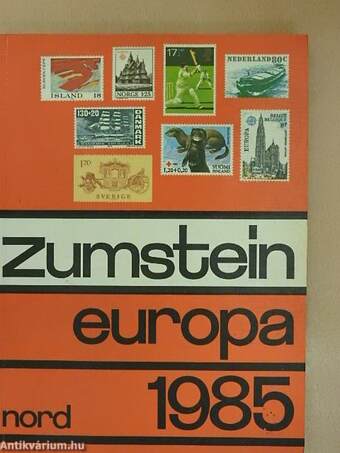 Zumstein Briefmarken-katalog 1. - Europa-Nord 1985