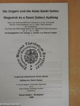 Die Ungarn und die Abtei Sankt Gallen