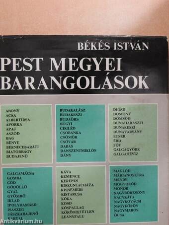 Pest megyei barangolások