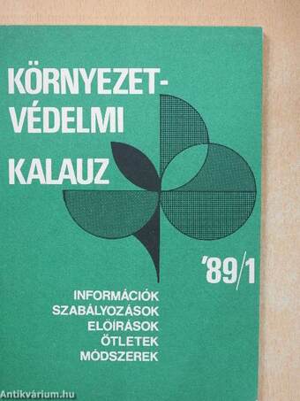 Környezetvédelmi kalauz '89/1