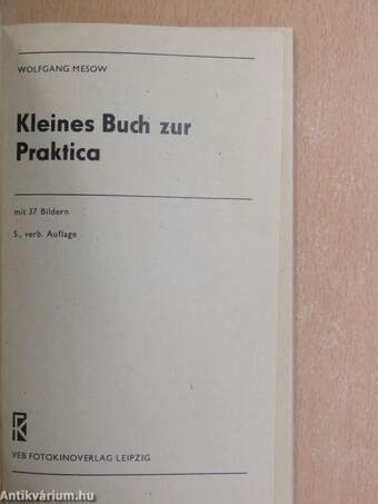 Kleines Buch zur Praktica