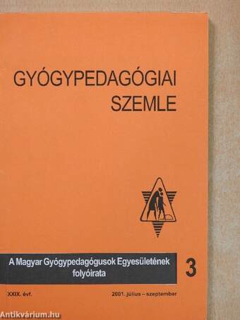 Gyógypedagógiai szemle 2001. július-szeptember