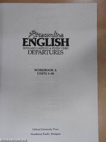 Streamline English Departures - Workbook A-B