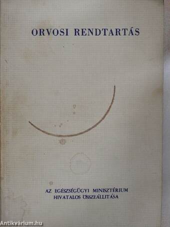 Orvosi rendtartás