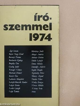 Írószemmel 1974