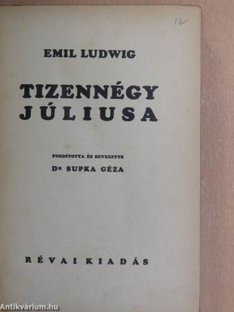 Tizennégy júliusa