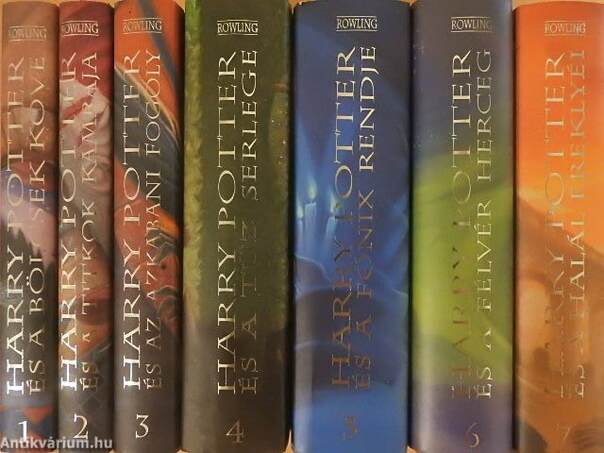 Harry Potter 1-7.