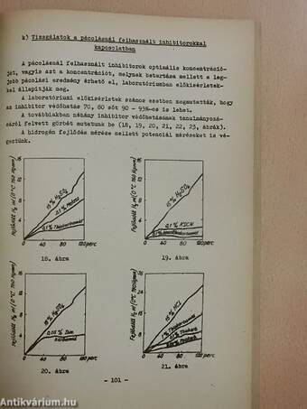 Inhibitorok és kémiai úton kialakított védőrétegek felhasználása a korrózió elleni védelem céljaira