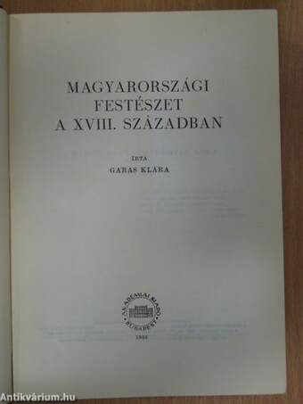 Magyarországi festészet a XVIII. században