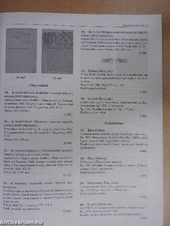 A Központi Antikvárium 151. aukciója