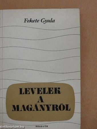 Levelek a magányról