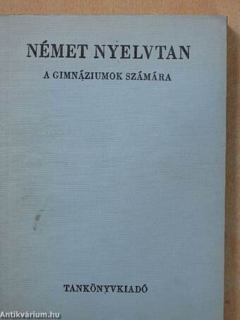 Német nyelvtan