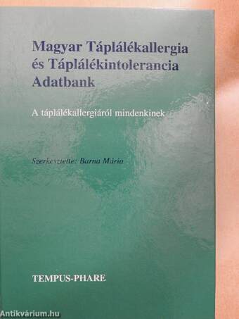 Magyar Táplálékallergia és Táplálékintolerancia Adatbank