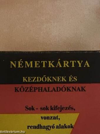 Németkártya - Kezdőknek és középhaladóknak