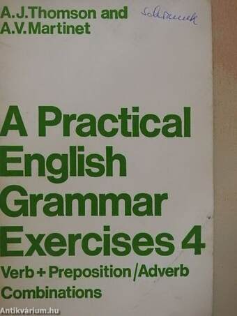 A Practical English Grammar Exercises 4