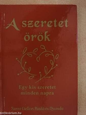 A szeretet örök