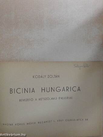 Bicinia Hungarica 