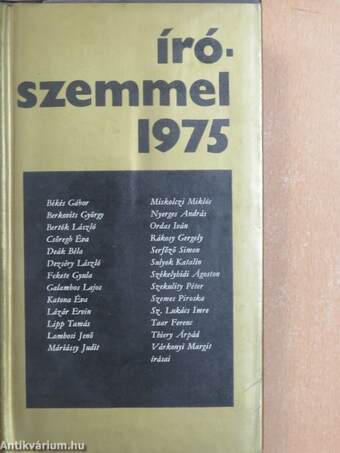 Írószemmel 1975