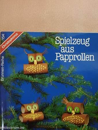 Spielzeug aus Papprollen