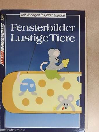 Fensterbilder - Lustige Tiere