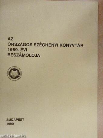 Az Országos Széchényi Könyvtár 1989. évi beszámolója