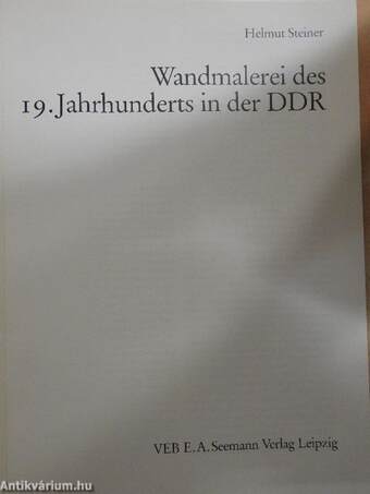 Wandmalerei des 19. Jahrhunderts in der DDR