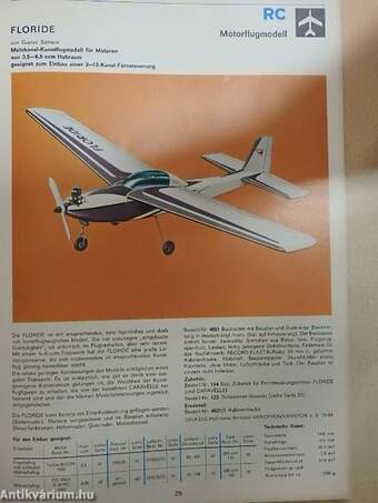 Graupner Flug- und Schiffsmodellbau-Katalog 20 FS 1967