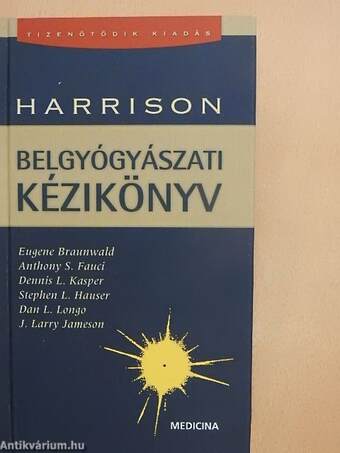 Harrison belgyógyászati kézikönyv