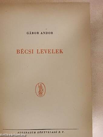 Bécsi levelek