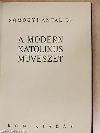 A modern katolikus művészet