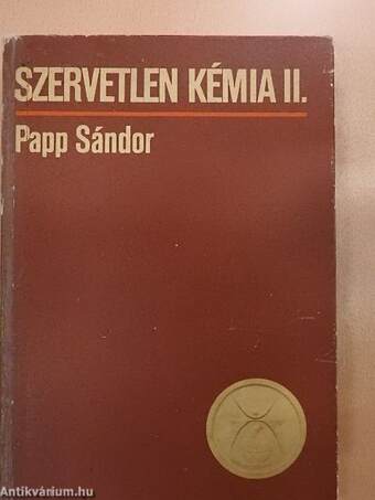 Szervetlen kémia II.