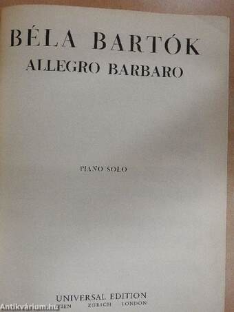 Allegro Barbaro